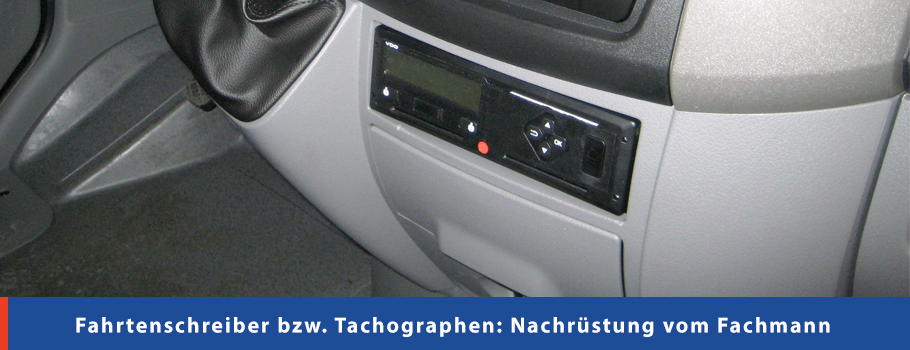 Fahrtenschreiber Tachograph Nachrüstung